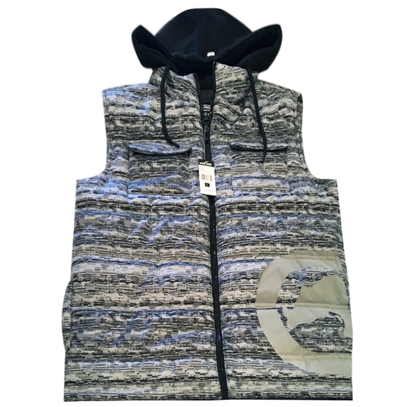 ecko sleeveless hoodie
